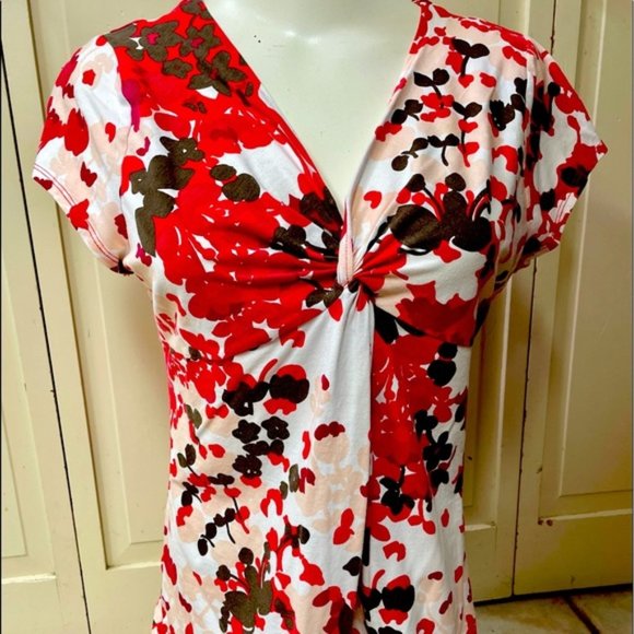 Ann Taylor Floral Print Blouse Size XL - Picture 1 of 6